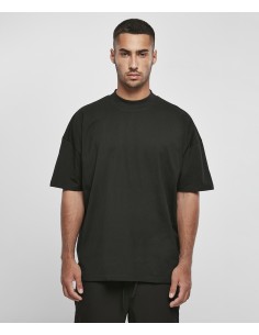 B-BY230-Mens Oversized Mock Neck Tee 2